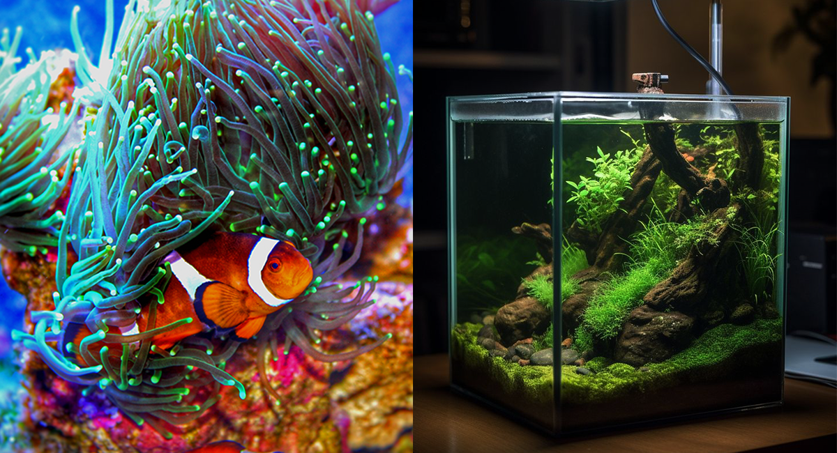 Água doce exige menos equipamentos e manutenção.