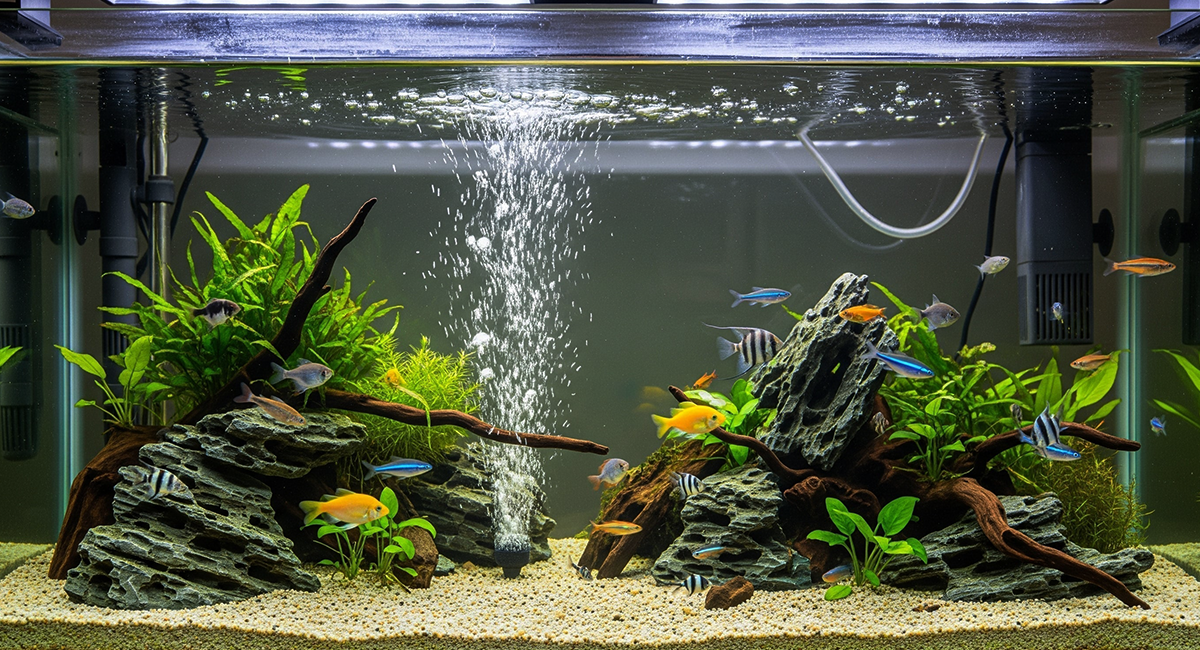 Lavar o filtro em água da torneira prejudica as bactérias benéficas.