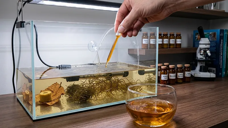 Cuide da alimentação e mantenha seu aquário saudável e equilibrado.