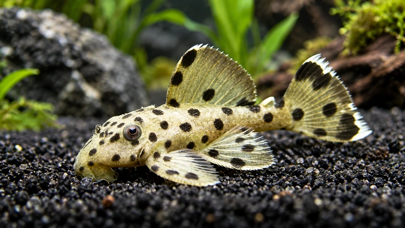 Kinguio ornamental nadando em aquário com boa filtragem