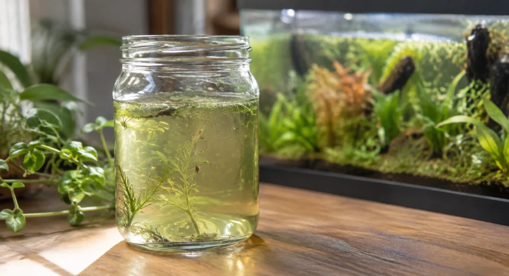 Infusórios microscópicos utilizados como primeira alimentação para alevinos recém-nascidos.