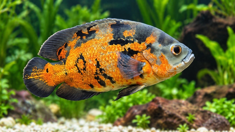 Alimentos congelados para peixes carnívoros
