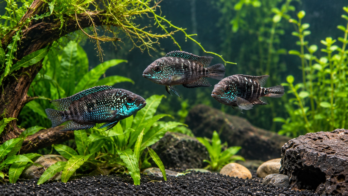 Ração rica em proteína para peixes