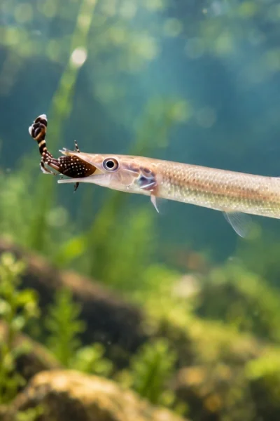 Alimentos naturais para peixes carnívoros